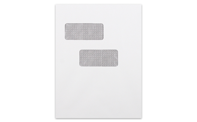 Mini Envelopes, 4 1/2\" X 3\" White W/Window - 100...